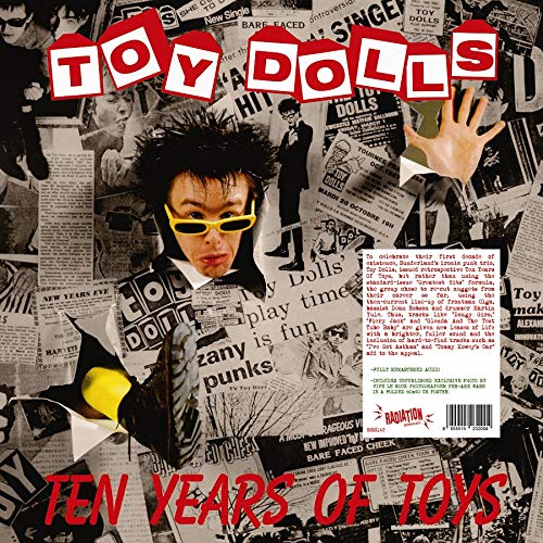 Toy Dolls - Ten Years Of Toys LP (Limited Edition, Reissue, Remastered)