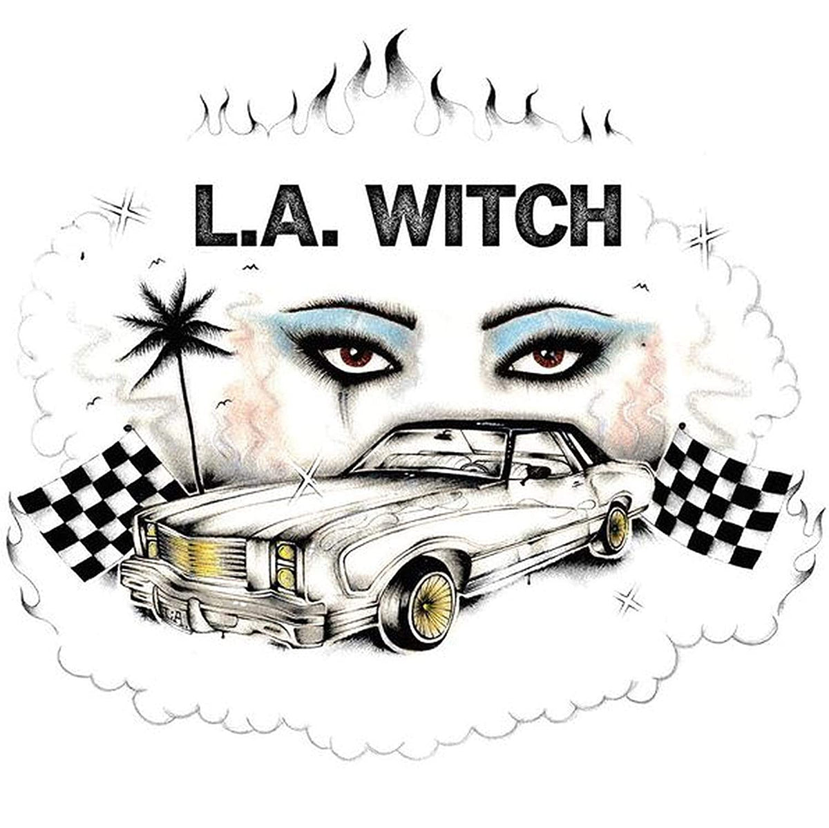 L.A. Witch - S/T LP (Neon Orange Vinyl, Canada Pressing)