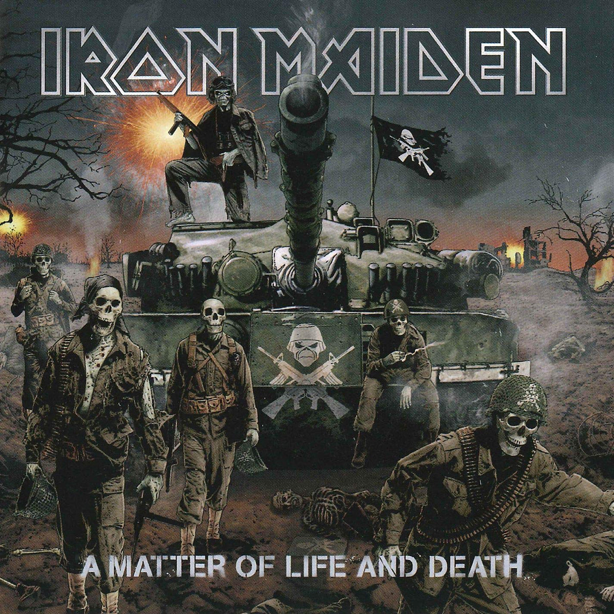 Iron Maiden - A Matter Of Life And Death 2LP (Reissue, Remastered, 180g)