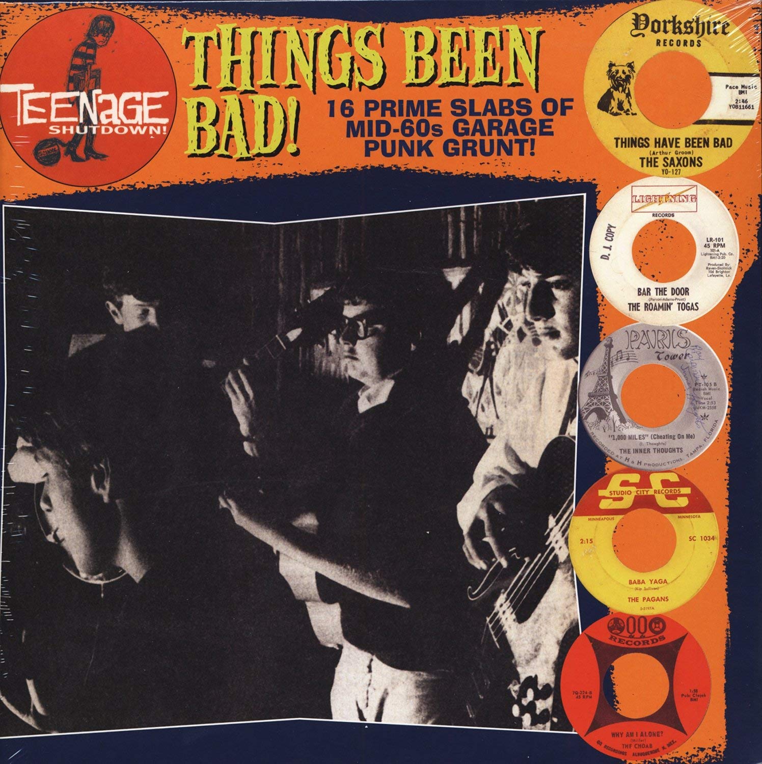 V/A - Teenage Shutdown: Things Been Bad! LP (Compilation, Reissue)