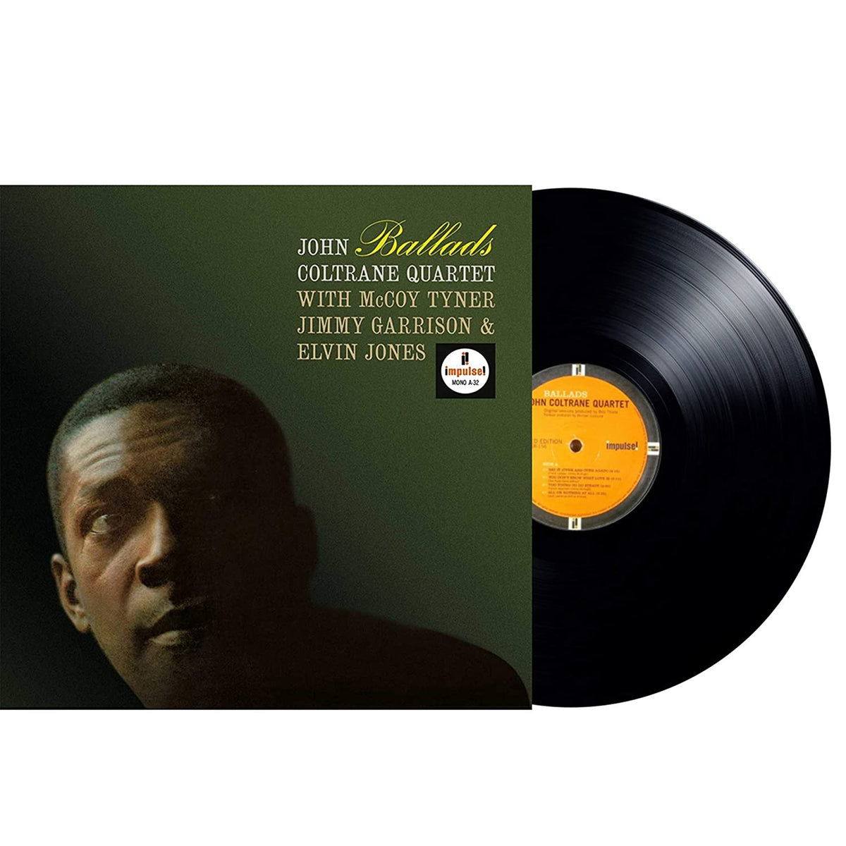 John Coltrane - Ballads LP (Verve Acoustic Sounds Series, 180g, Audiophile, Stoughton Tip-On Jacket, Remastered)