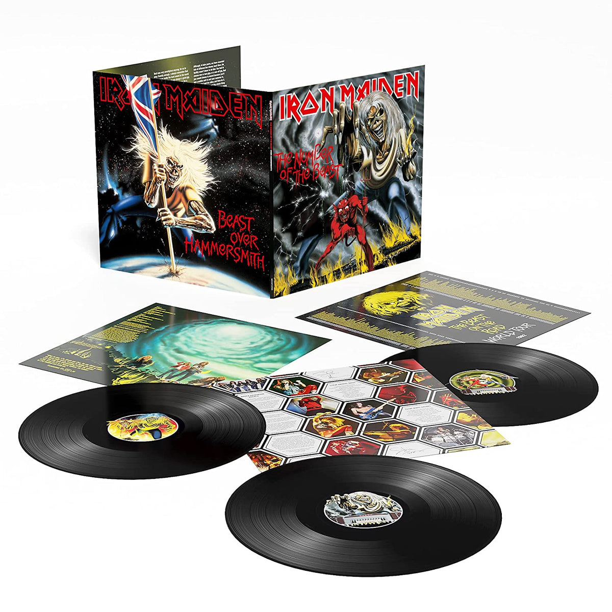 Iron Maiden - Number Of The Beast Over Hammersmith 3LP (40th Anniversary Remastered Edition)