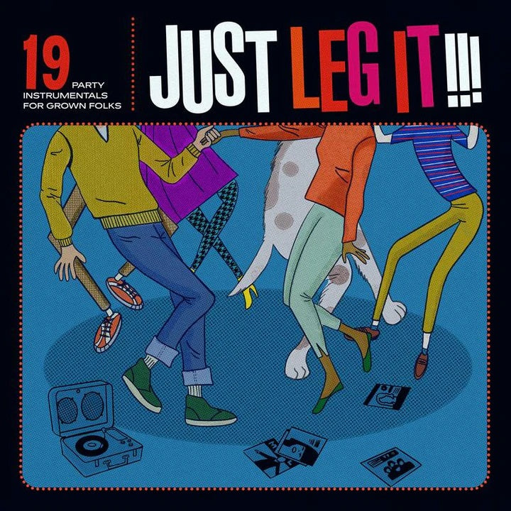 V/A - Just Leg It!!! LP (Compilation, Limited Edition)