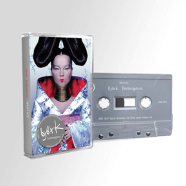 Bjork - Homogenic Cassette (Limited Edition Silver)