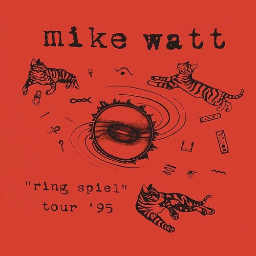 Mike Watt - "Ring Spiel" Tour '95 LP (Orange Vinyl)