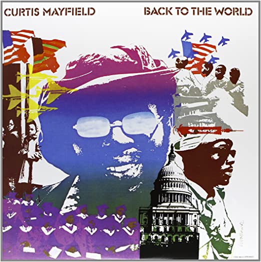 Curtis Mayfield - Back To The World LP (Red Vinyl)