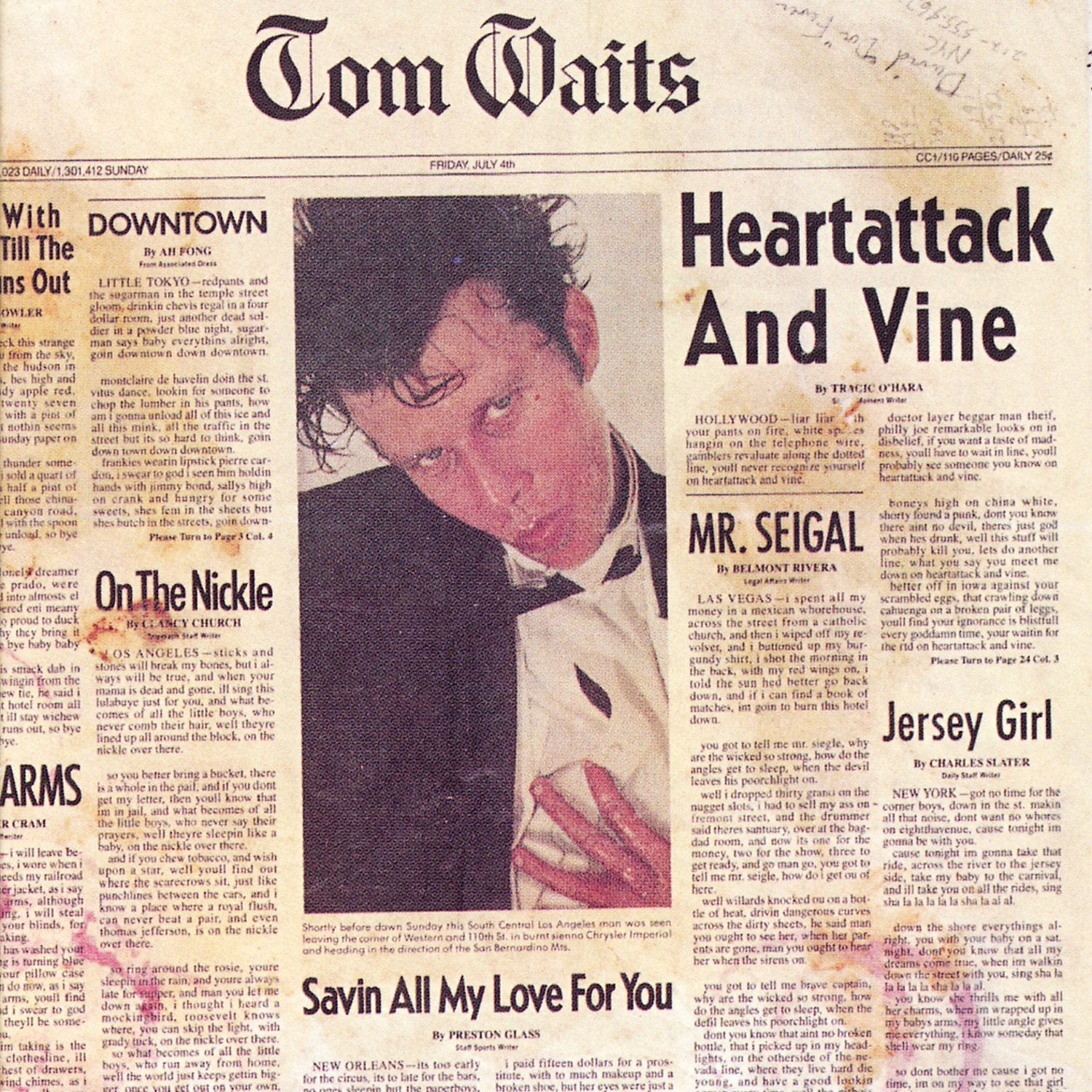 Tom Waits - Heartattack And Vine LP (180g, Remastered)