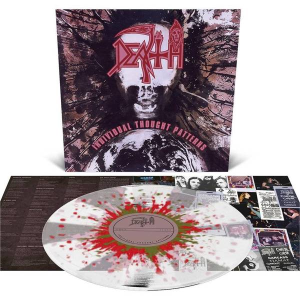 Death - Individual Thought Patterns LP (Clear Vinyl With White Pinwheels and Splatter)