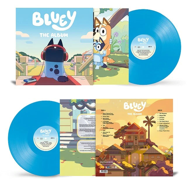 Joff Bush - Bluey: The Album LP (Blue Vinyl, 140g, Poster)