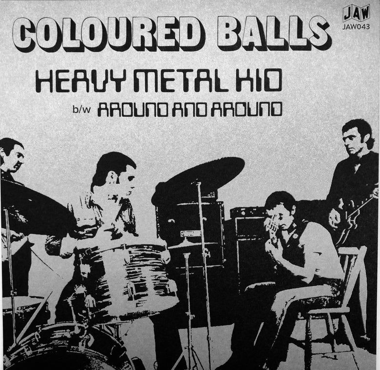 Coloured Balls - Heavy Metal Kid 7"