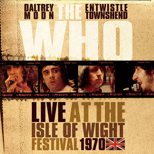The Who - Live At The Isle Of Wight Festival 1970 3LP (50th Anniversary Gold Vinyl)