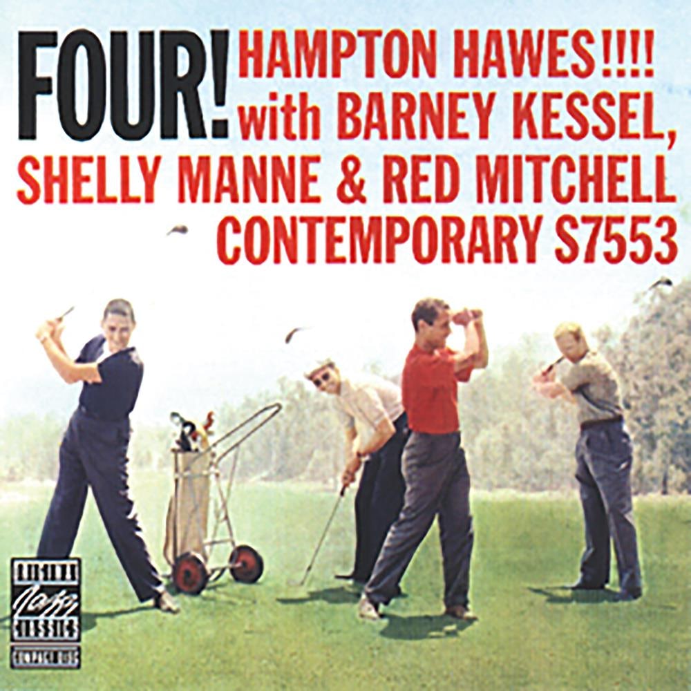 Four! - Hampton Hawes With Barney Kessel, Shelly Manne & Red Mitchell LP (Contemporary Records, Acoustic Sounds Series, 180g Audiophile Vinyl)