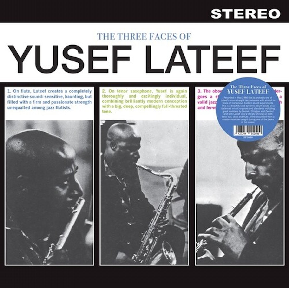 Yusef Lateef - The Three Faces Of LP (Life Goes On Reissue)