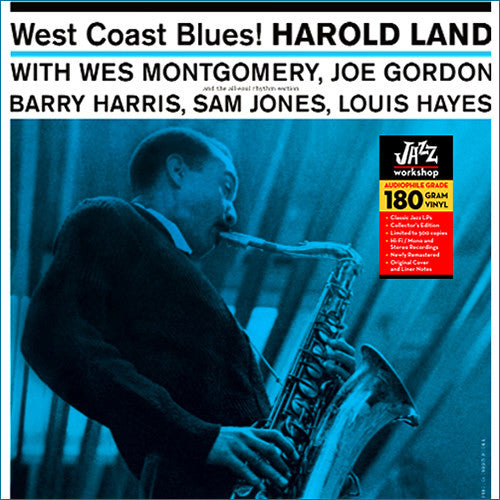 Harold Land - West Coast Blues! LP (180g, Audiophile, Limited Edition, Remastered, Jazz Workshop)