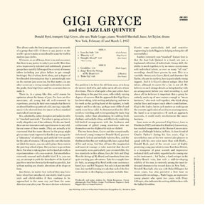 Gigi Gryce And The Jazz Lab Quintet - S/T LP