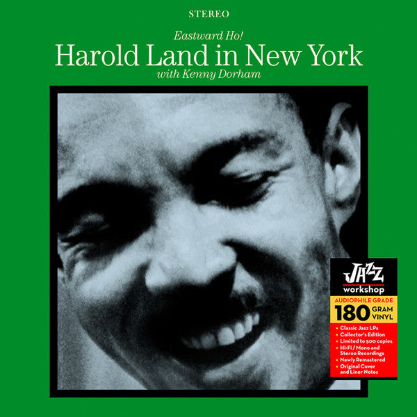 Harold Land - Eastward Ho! LP (180g, Remastered, Stereo, Jazz Workshop)