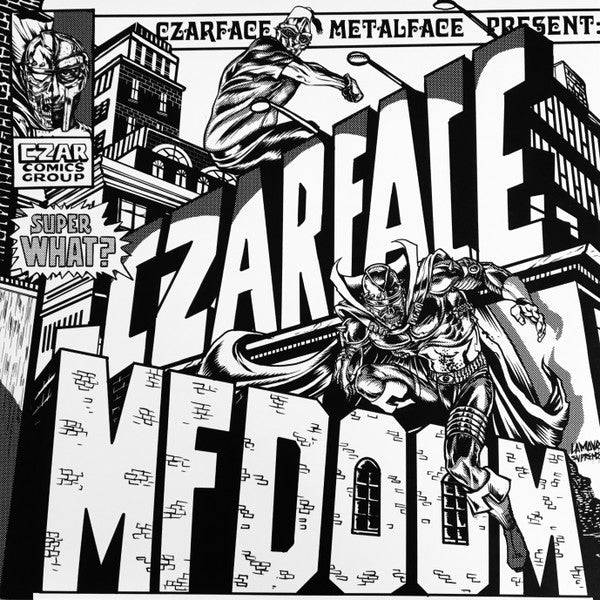 Czarface & MF DOOM - Super What? LP (RSD Essentials, Limited Edition Black & White Artwork)