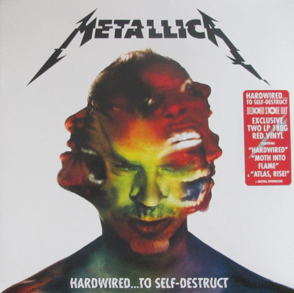 Metallica - Hardwired to Self-Destruct 2LP (Gatefold, 180g, Red Vinyl, RSD, Limited Edition, Download)