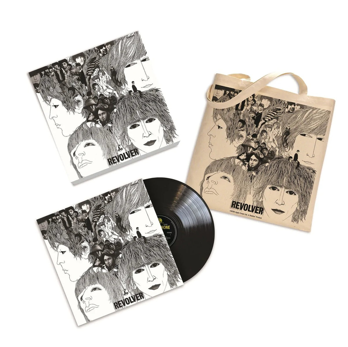 The Beatles - Revolver LP (Indie Exclusive w/ Tote Bag, Special Edition, 180g)