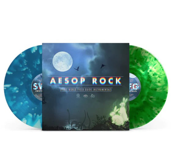 Aesop Rock - Spirit World Field Guide (Instrumental Version) 2LP (Green & Blue Vinyl)