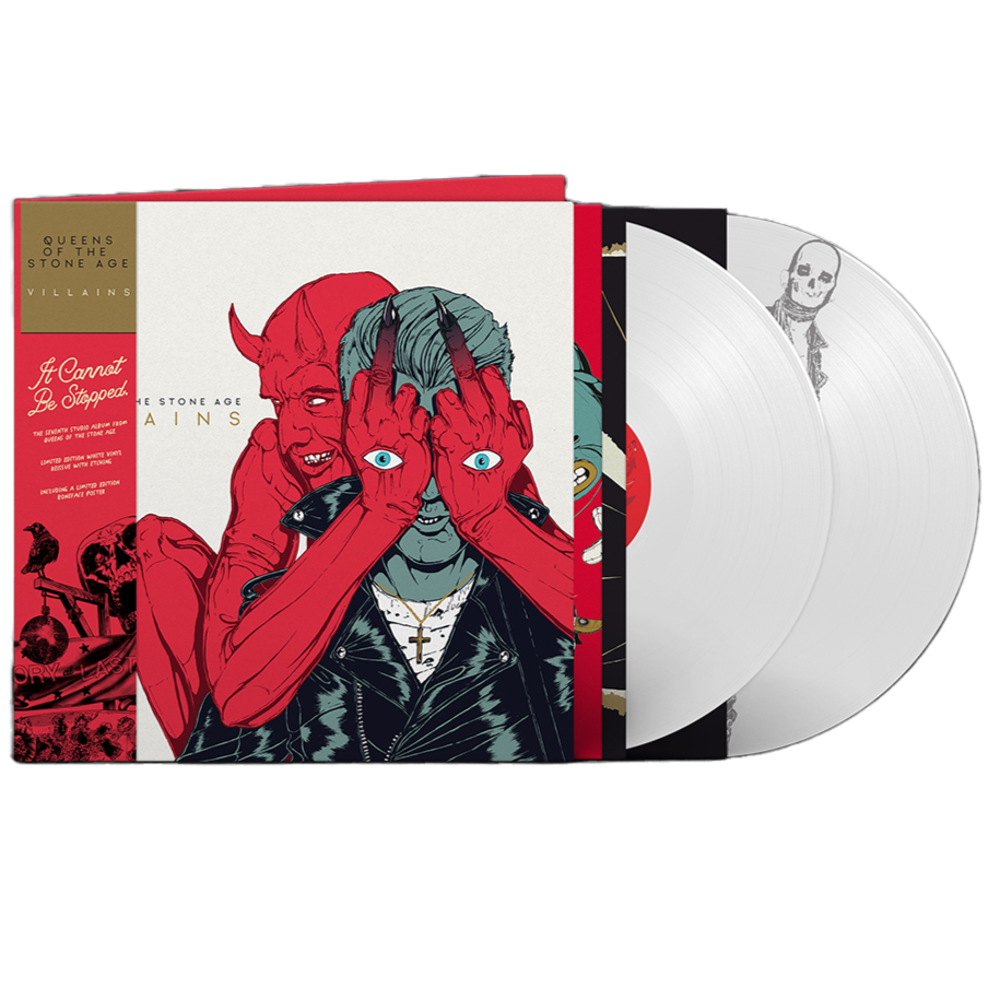 Queens Of The Stone Age - Villains 2LP (Indie Exclusive Opaque White Vinyl)