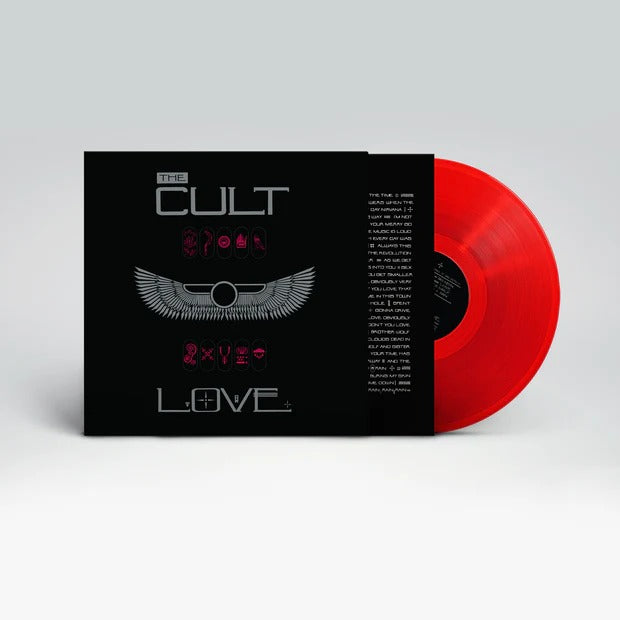 The Cult - Love LP (Transparent Red Vinyl, Gatefold)