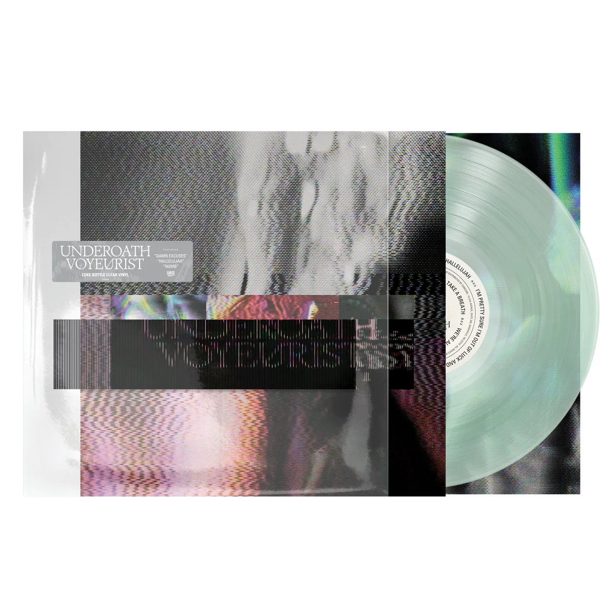 Underoath - Voyeurist LP (Coke Bottle Clear Vinyl, Deluxe Edition Animated Sleeve, Limited to 3000)