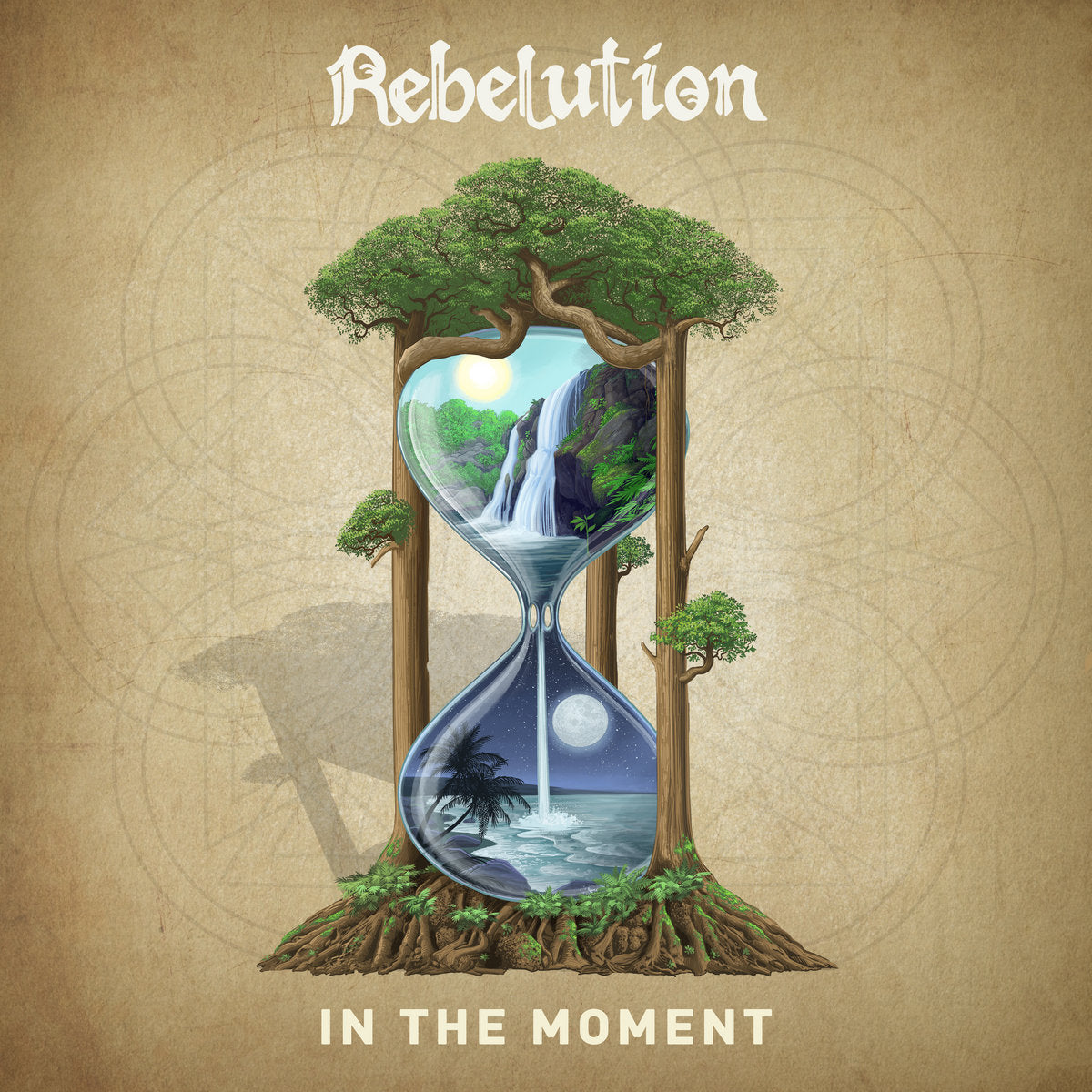Rebelution - In The Moment 2LP (Indie Exclusive Blue Green Vinyl)