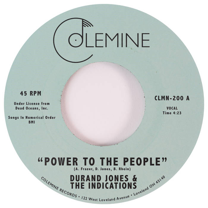Durand Jones & The Indications - Power To The People 7"