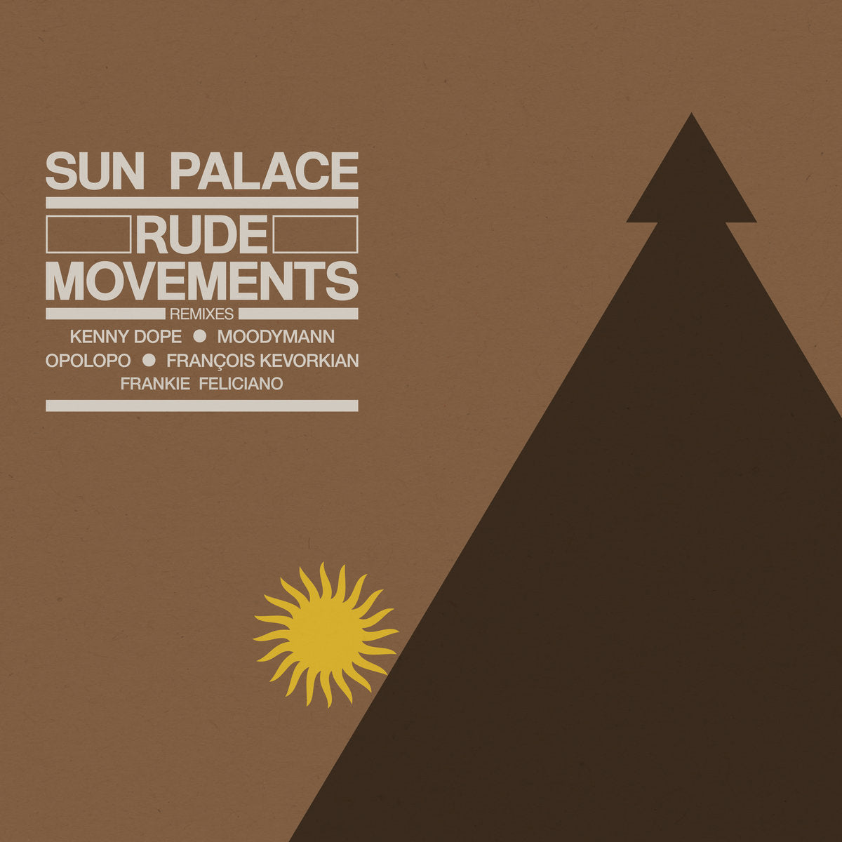 Sunpalace - Rude Movements - The Remixes 2LP