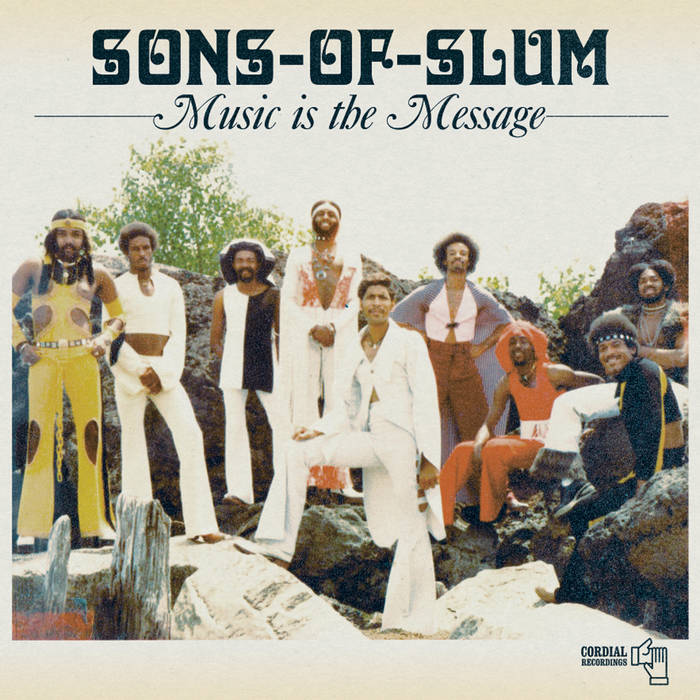 Sons of Slum - Music Is the Message LP (UK Pressing, Cordial Recordings)