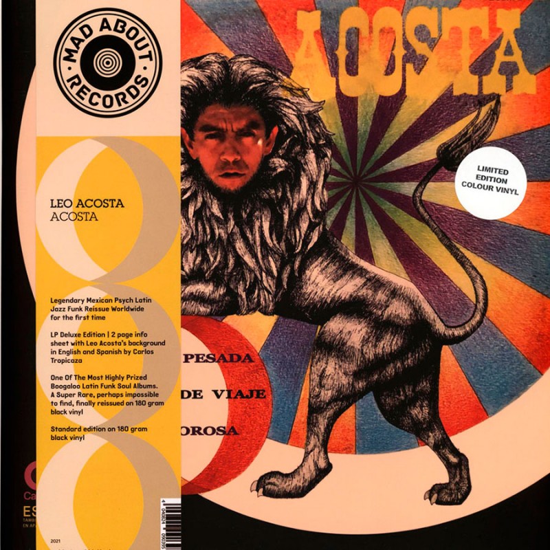 Leo Acosta - Acosta LP (Mad About Records 180g Black Vinyl Edition)