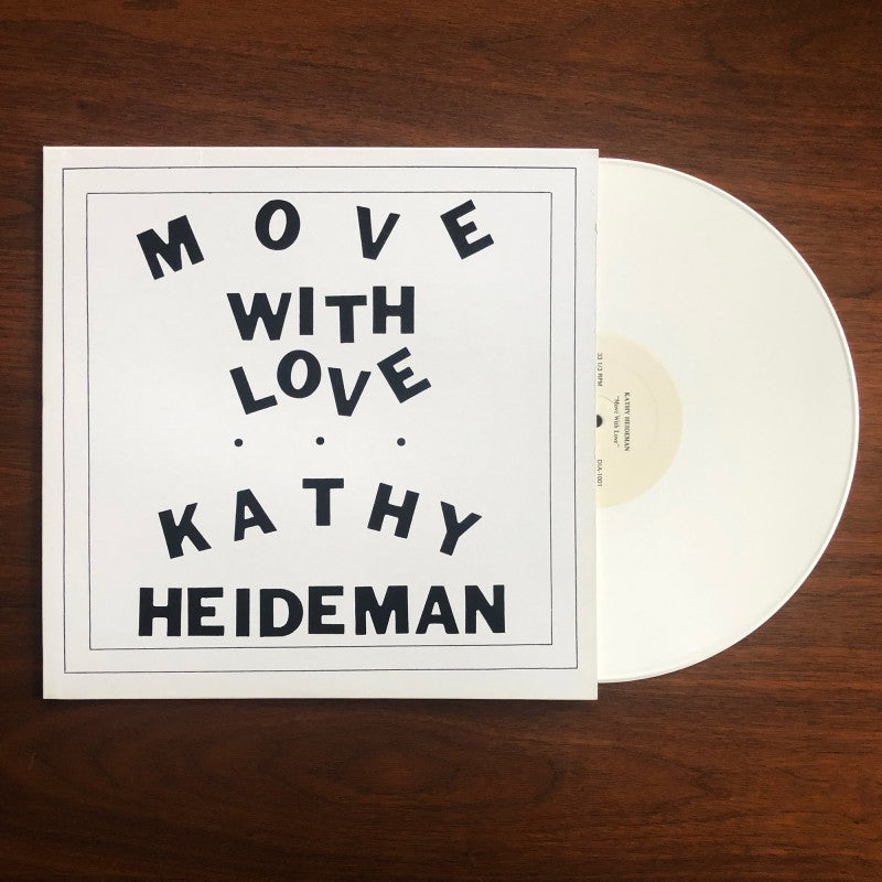 Kathy Heideman - Move With Love LP (Stormy White Colored Vinyl, Canada Pressing)