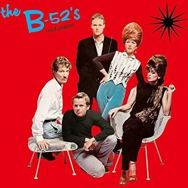 The B-52's - Wild Planet LP (Rocktober 2022 Edition, Blue Splatter Vinyl)