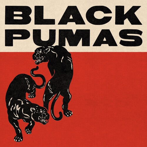Black Pumas - S/T 2LP (Deluxe Edition, Red & Black Marbled Vinyl)