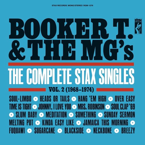Booker T. & The MG's – The Complete Stax Singles, Vol. 2 1968-1974 2LP (Red Vinyl, Gatefold)