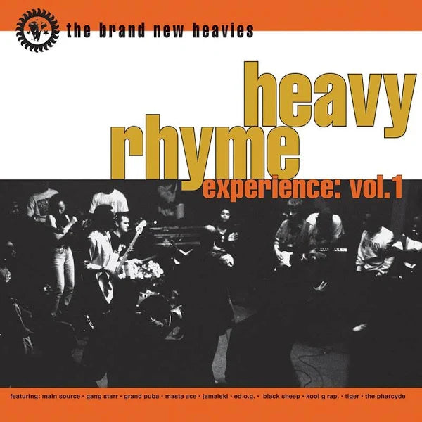 The Brand New Heavies - Heavy Rhyme Experience: Vol. 1 LP (RSD Exclusive, Orange Vinyl)