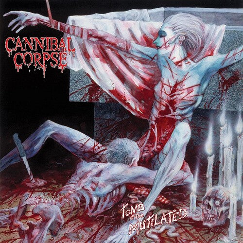Cannibal Corpse – Tomb Of The Mutilated LP (Red & White Swirl Vinyl)