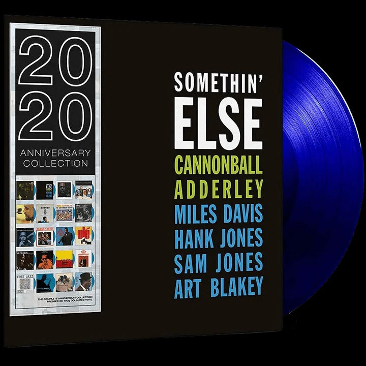 Cannonball Adderley - Somethin Else LP (Limited Edition Blue Vinyl)