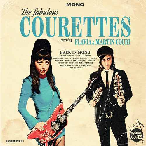 The Fabulous Courettes – Back In Mono LP (Blue Vinyl)