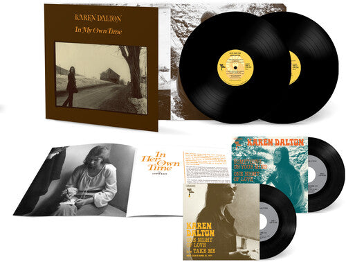 Karen Dalton – In My Own Time: 50th Anniversary Deluxe Edition 2LP (180g, Two Bonus 7" Singles, 20 Page Booklet, Trifold Sleeve)