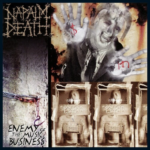 Napalm Death – Enemy Of The Music Business LP (180g, Red Vinyl)