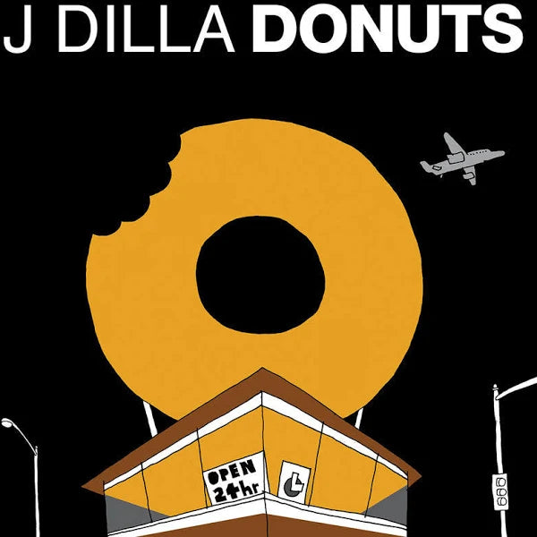 J Dilla - Donuts 2LP (Cartoon Donut Shop Cover)