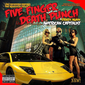Five Finger Death Punch – American Capitalist LP (Gold Vinyl, Gatefold)