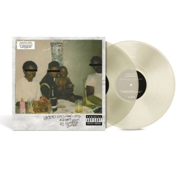 Kendrick Lamar – good kid, m.A.A.d city 2LP (10th Anniversary Milky Clear Translucent Vinyl)