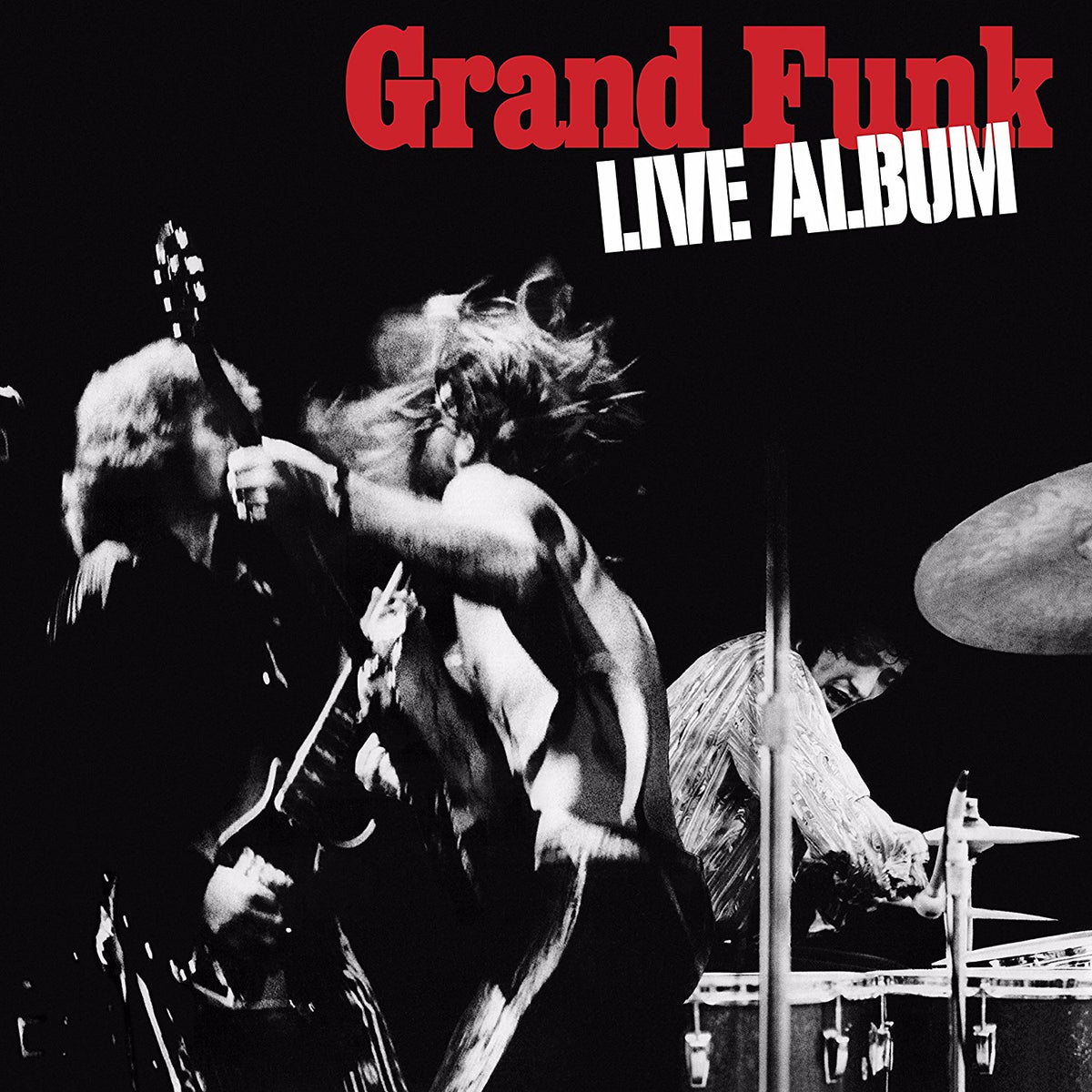 Grand Funk Railroad - Live Album LP (180g, Red Vinyl, Audiophile, Gatefold, Anniversary Edition)