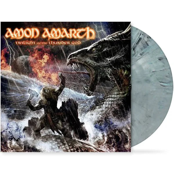 Amon Amarth - Twilight Of The Thunder God LP (Marbled Vinyl, Gatefold Pop-Up Cover)