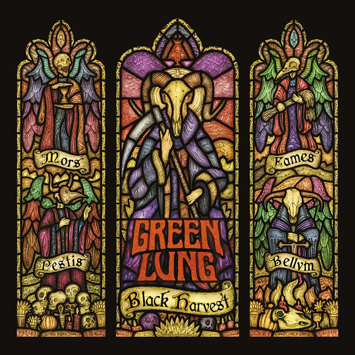 Green Lung - Black Harvest LP (Gatefold, Red Vinyl)