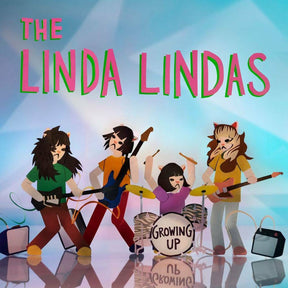 The Linda Lindas - Growing Up LP (Blue & Pink Splatter Vinyl)