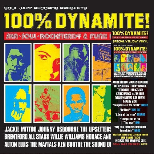 V/A – 100% Dynamite! 2LP (RSD EXclusive 2022, Bonus Tracks, Download, Gatefold)
